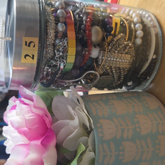 Jewelry - Mystery (Bracelets Only) Large Jewelry Glass Jar #25